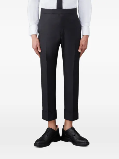 Thom Browne classic twill backstrap trousers
