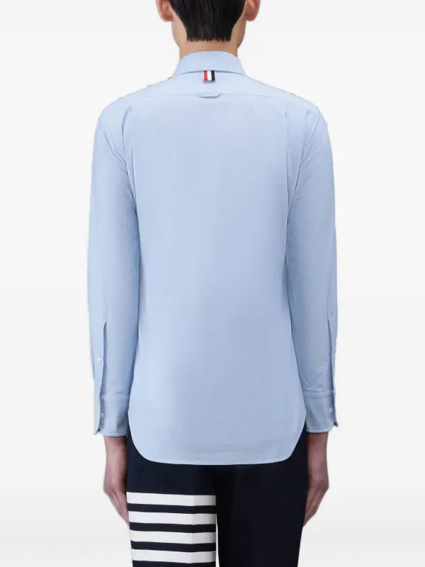 Thom Browne オックスフォード シャツ | ブルー | FARFETCH JP
