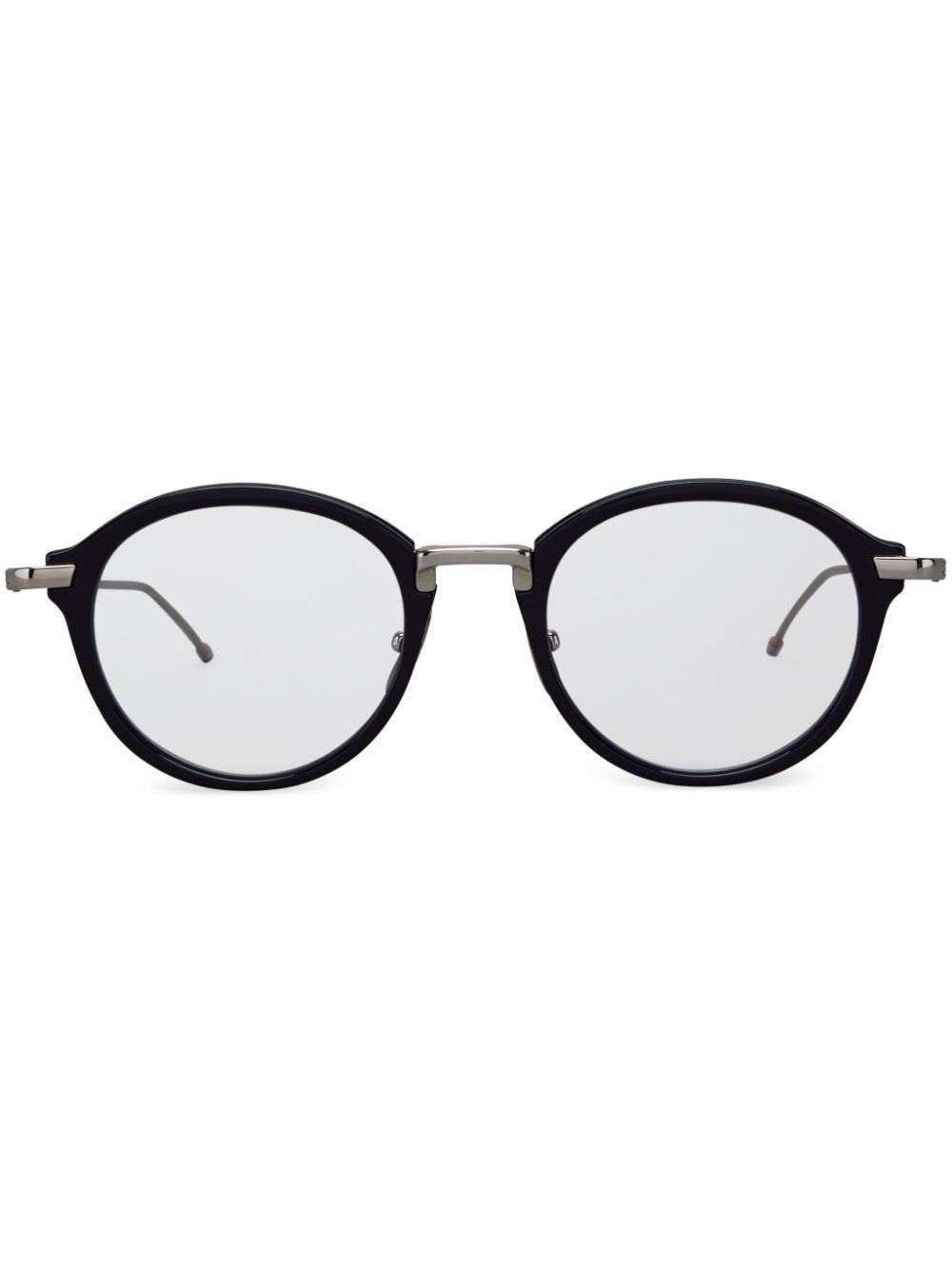 tortoiseshell pantos-frame glasses