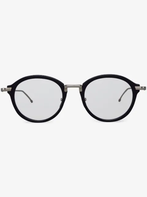 Thom Browne Eyewear Zonnebril met schildpadschild-effect