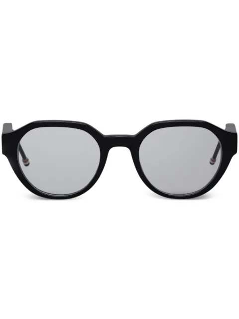 Thom Browne Eyewear round-frame clear glasses