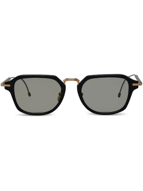 Thom Browne Eyewear geometric-frame tinted sunglasses
