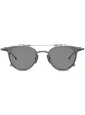 Thom Browne Eyewear round-frame flip-up sunglasses - Grey