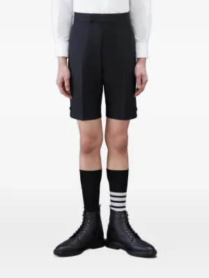 Thom Browne ストライプ ショートパンツ | ブルー | FARFETCH JP