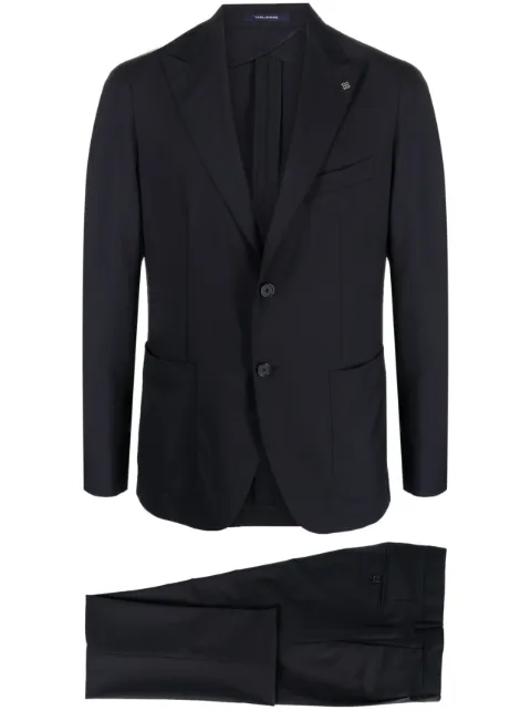 Tagliatore Men's Virgin Wool Trousers Avano