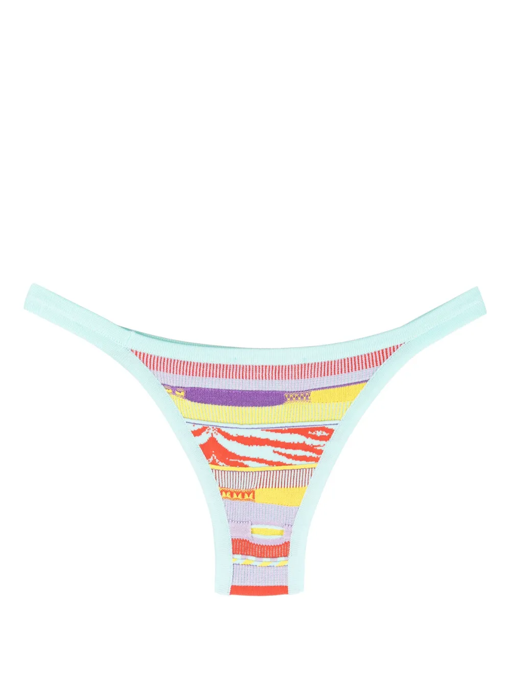 Laneus Bikinislip met print - Blauw