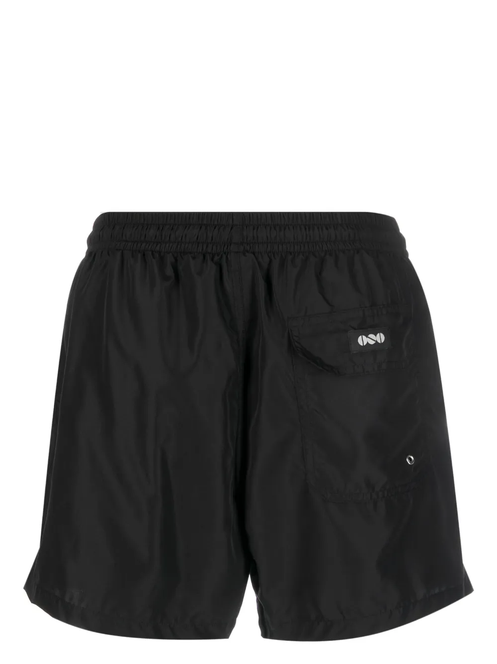 Nos Beachwear Zwembroek met trekkoord - Zwart