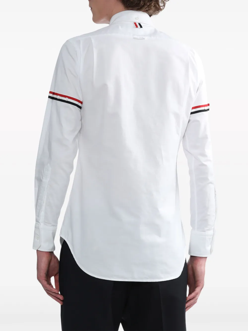 Thom Browne Camicia Oxford con dettagli in gros-grain | Abbigliamento | Image 4