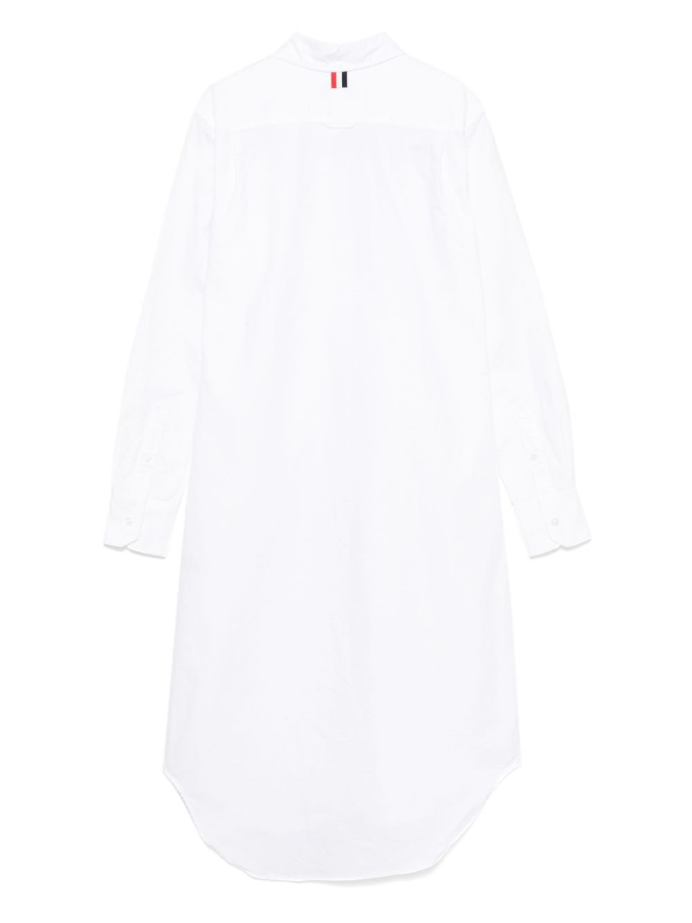 Thom Browne cotton shirt dress - White