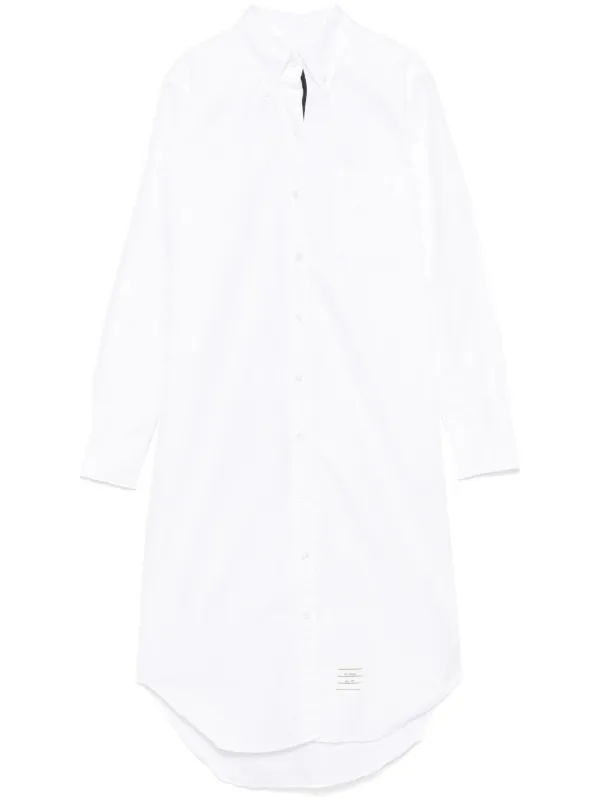 Thom Browne シャツドレス | ホワイト | FARFETCH JP