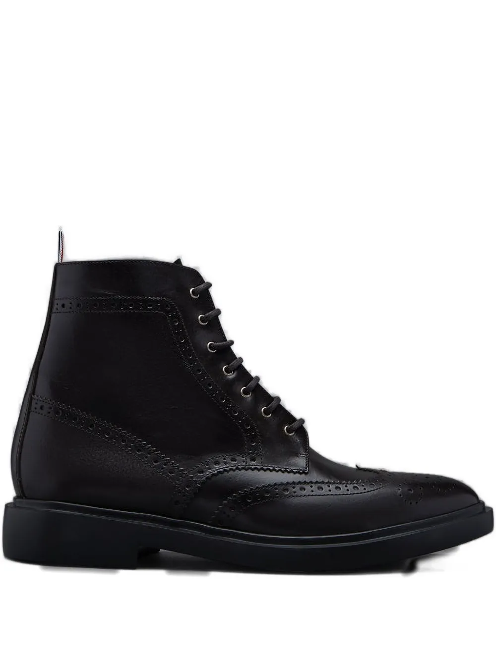 Thom Browne leather wingtip boots | Brown | Image 1