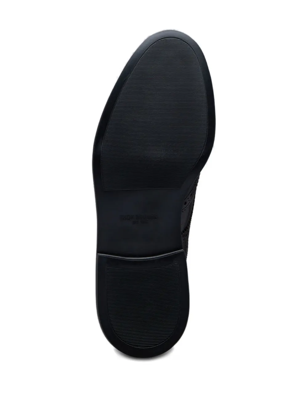 Thom Browne Leren Wingtip laarzen Bruin