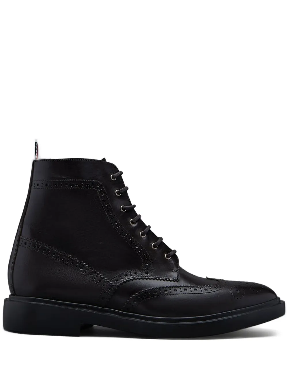Thom Browne leather wingtip boots