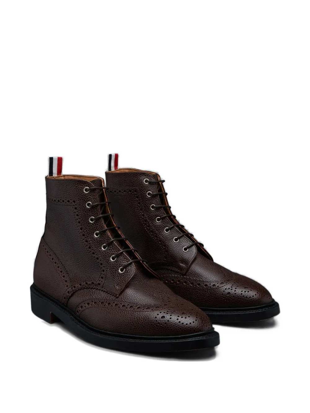 Thom Browne perforated leather boots | Biker Boots | Image 2
