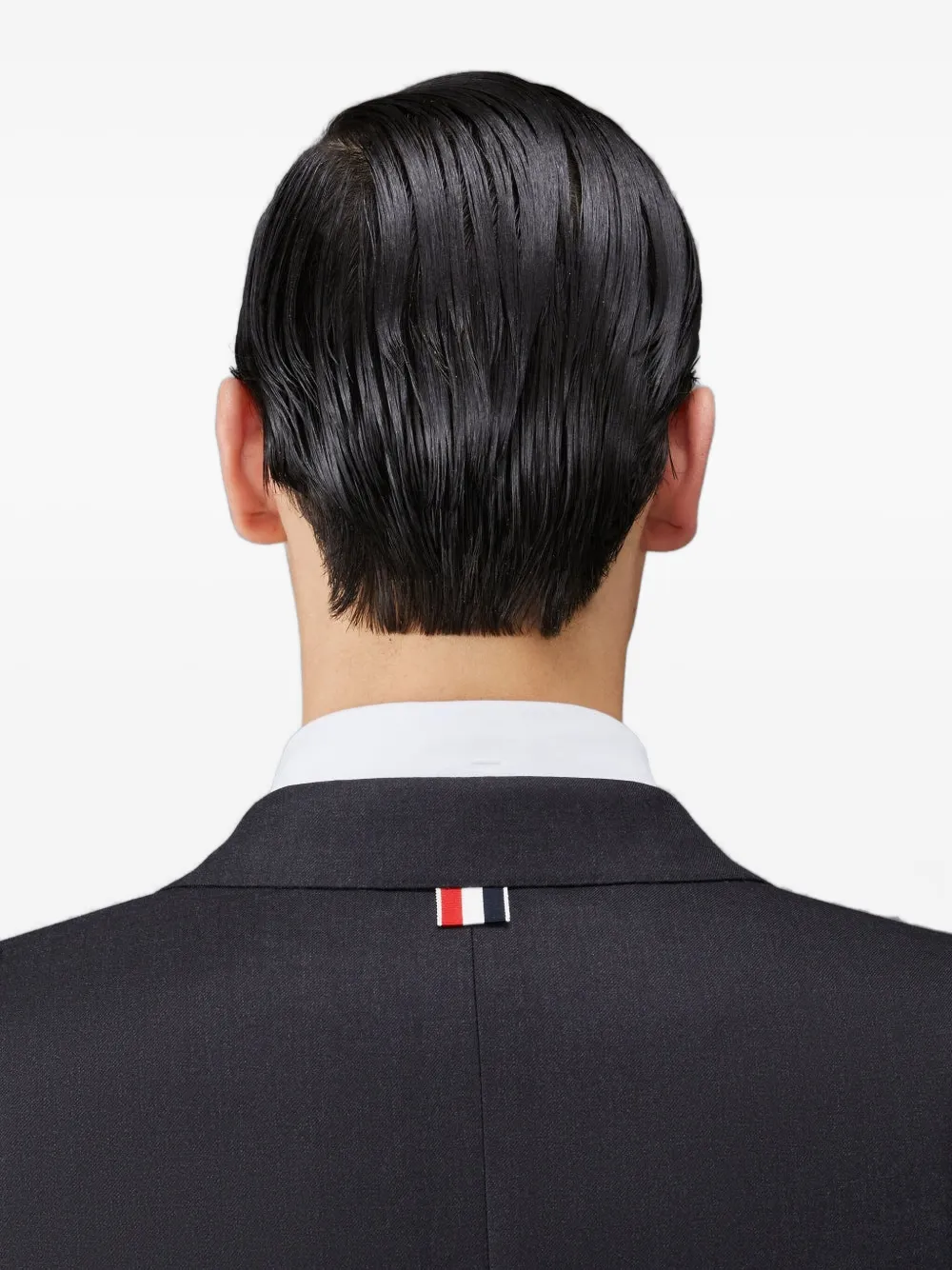 Thom Browne Classic Twill Sport Wool Blazer In Black