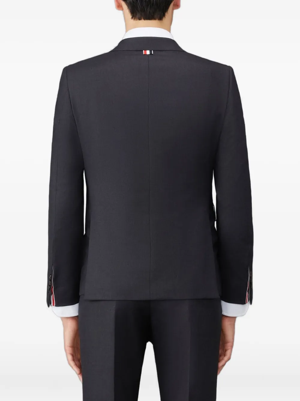 Thom Browne Classic Twill Sport Wool Blazer In Black