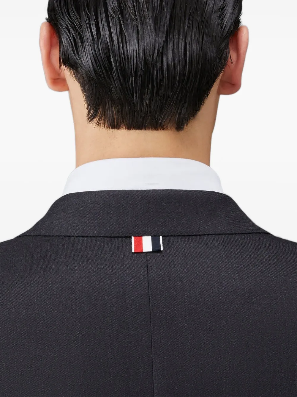 Thom Browne CLASSIC TWILL SPORT wollen blazer Zwart