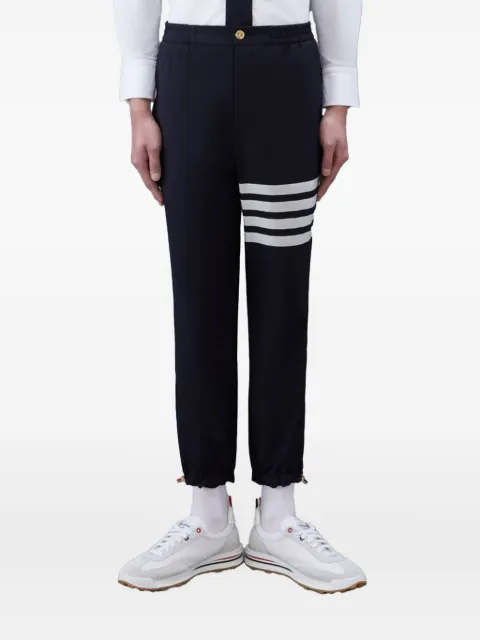Thom Browne 4-Bar elasticated ankle trousers