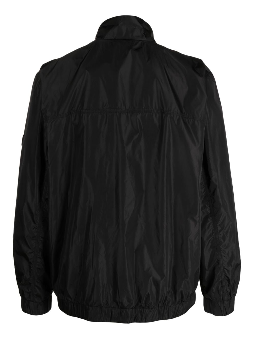 Shop Rains High-neck Lightweight Jacket In Schwarz