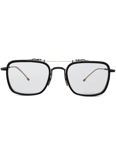 Thom Browne Eyewear lentes con armazón rectangular