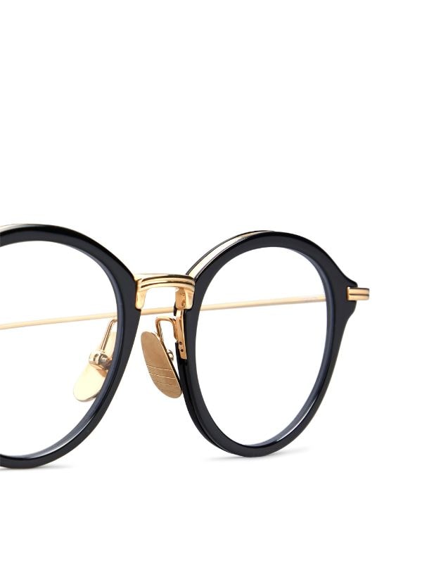 Thom Browne Eyewear round-frame Glasses - Farfetch