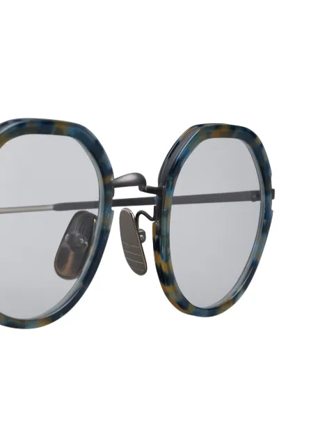 Thom Browne Eyewear tortoiseshell round-frame glasses UEO911AG0003 - 2