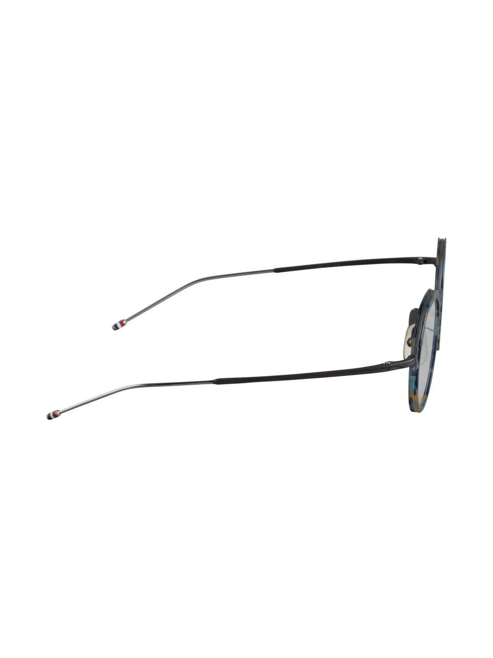 Thom Browne Eyewear tortoiseshell round-frame glasses | Men | Image 2