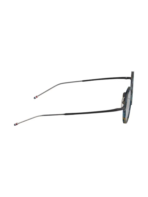 Thom Browne Eyewear tortoiseshell round-frame glasses UEO911AG0003 - 1
