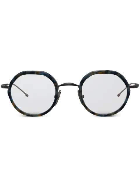 Thom Browne Eyewear tortoiseshell round-frame glasses