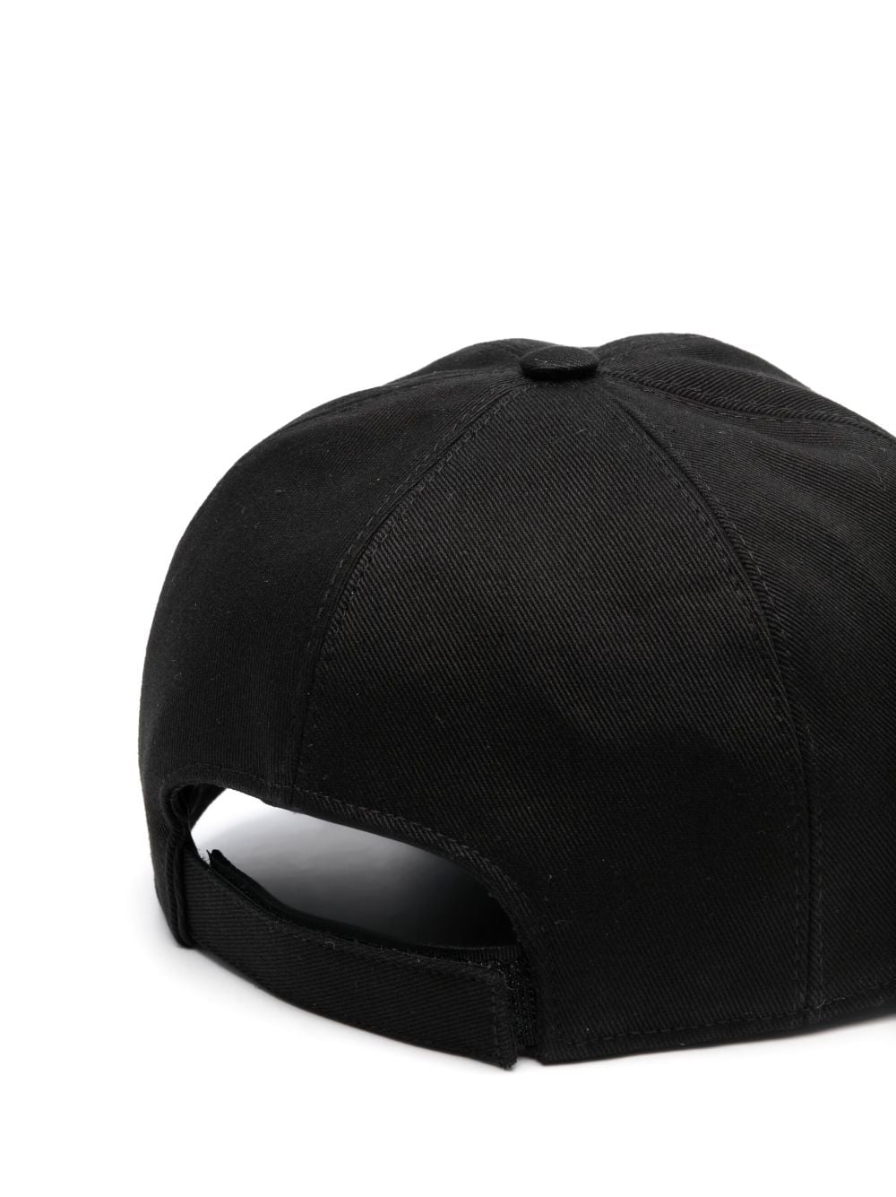 Givenchy Kids logo-embroidered curved-peak cap - Zwart