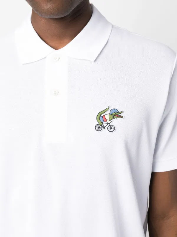 X LACOSTE POLO White