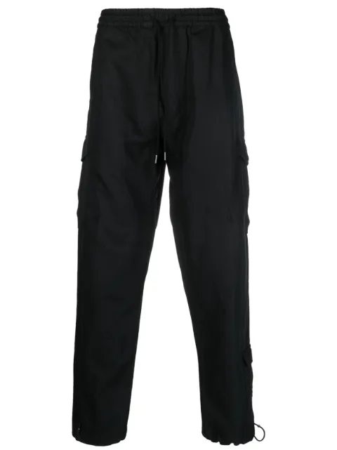 Maharishi pantalones cargo ajustados con cordones