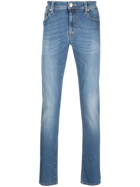 Sartoria Tramarossa jeans slim con tiro bajo