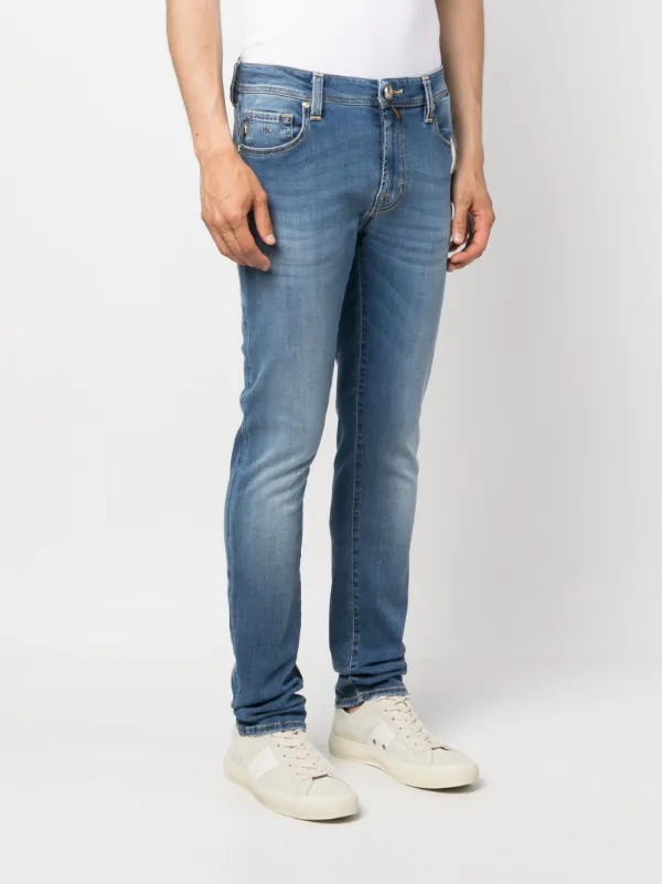 Sartoria Tramarossa low-rise slim-fit Jeans Blue FARFETCH IN