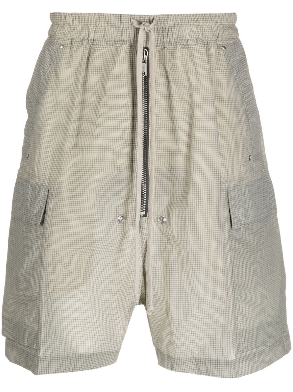 Rick Owens Technical Shorts In Grey