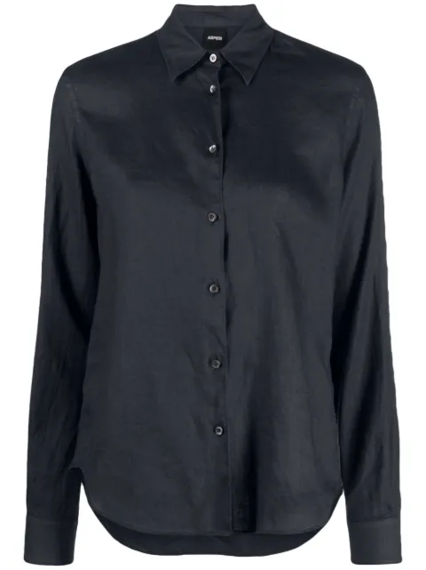 ASPESI button-up linen shirt