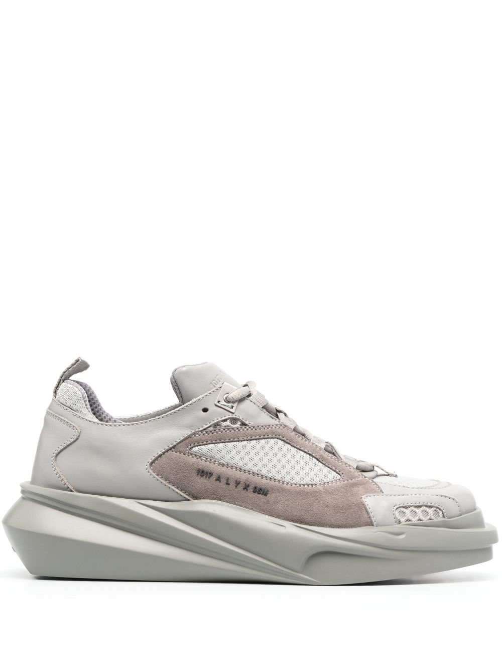 Shop Alyx Mono Hiking Sneakers In Grey