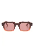 Thierry Lasry Vendetty ombré-effect sunglasses - Brown