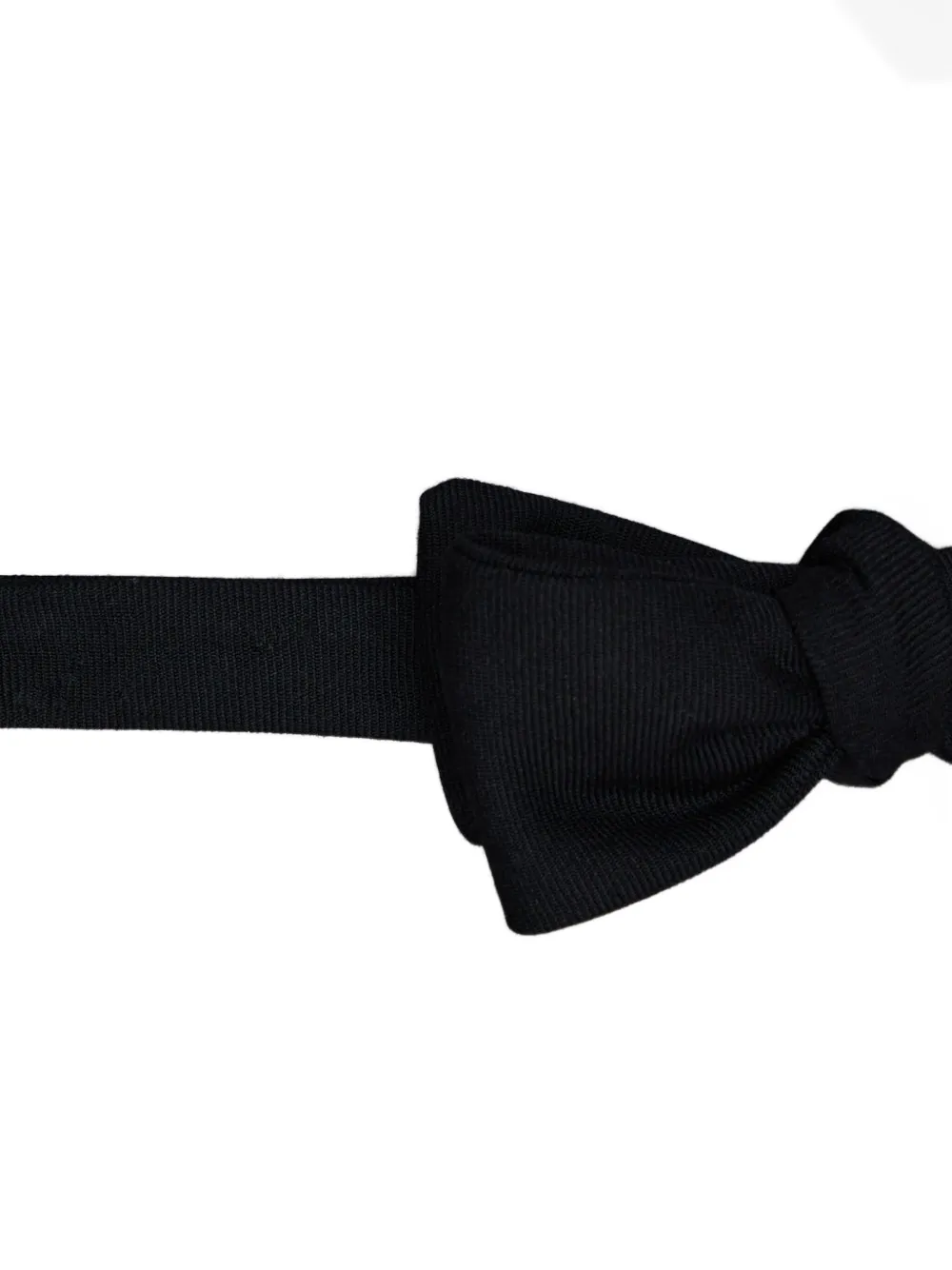 Thom Browne Silk Faille Bow Tie In Black