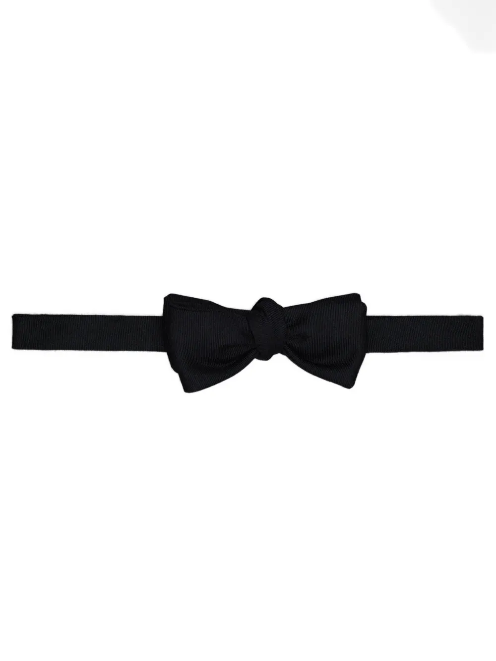 Thom Browne Silk Faille Bow Tie In Black