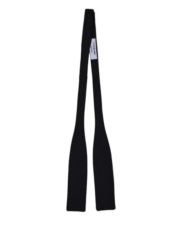 Thom Browne Silk Faille Bow Tie in Black