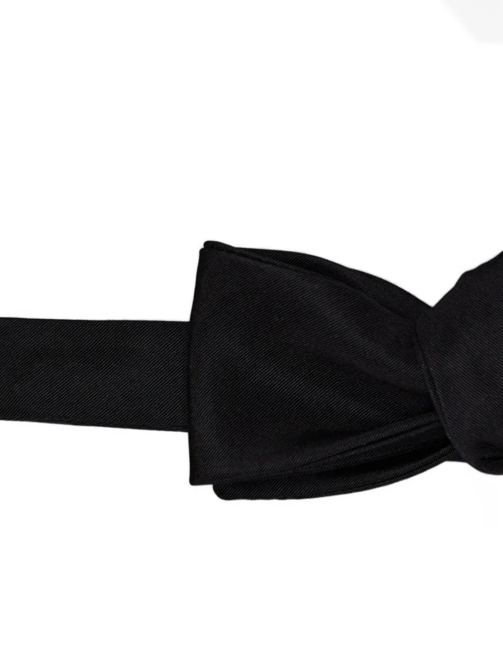 Thom Browne Silk Faille Bow Tie In Black