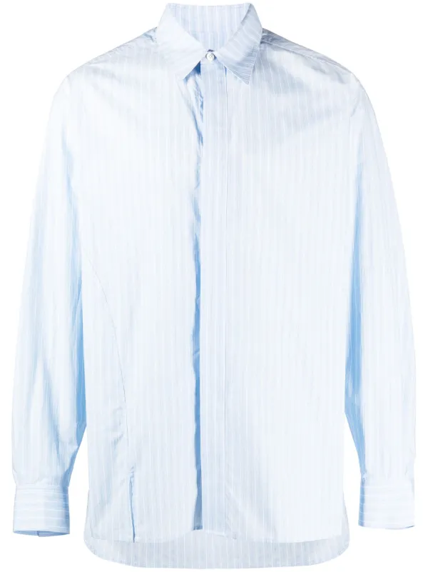 Ader Error ロングスリーブ シャツ | ブルー | FARFETCH JP