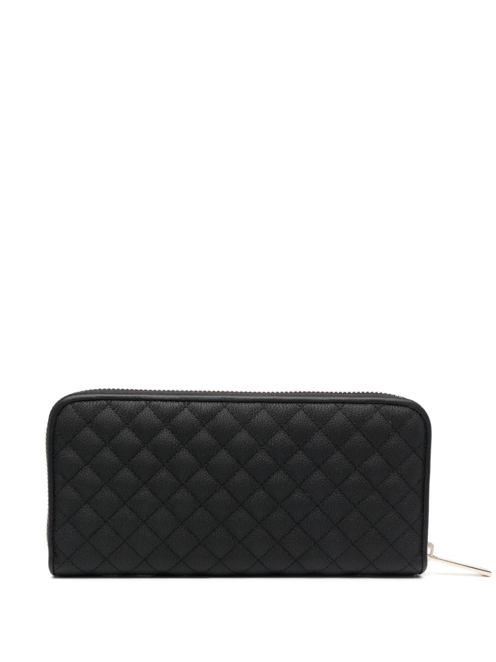 Shop Baldinini Quilted Leather Wallet In Schwarz