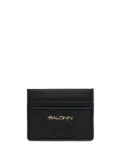 Baldinini quilted leather card holder - Black