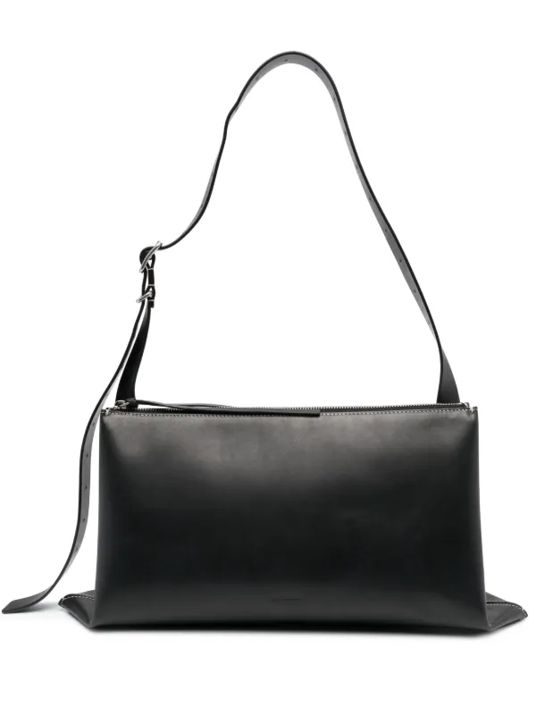 Jil Sander レザーショルダーバッグ - Farfetch