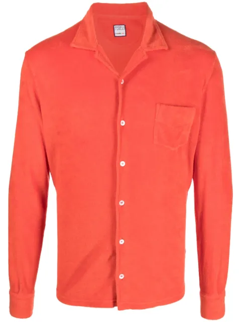 Fedeli terry-cloth cotton shirt
