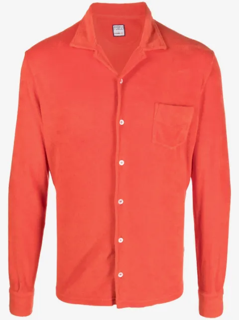 Fedeli terry-cloth cotton shirt