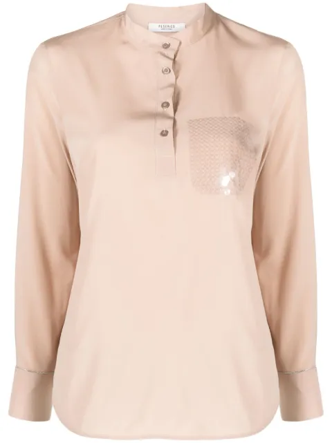 Peserico sequin-embellished shirt