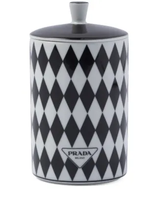 Prada Porcelain Mint Scented Candle 250g Farfetch